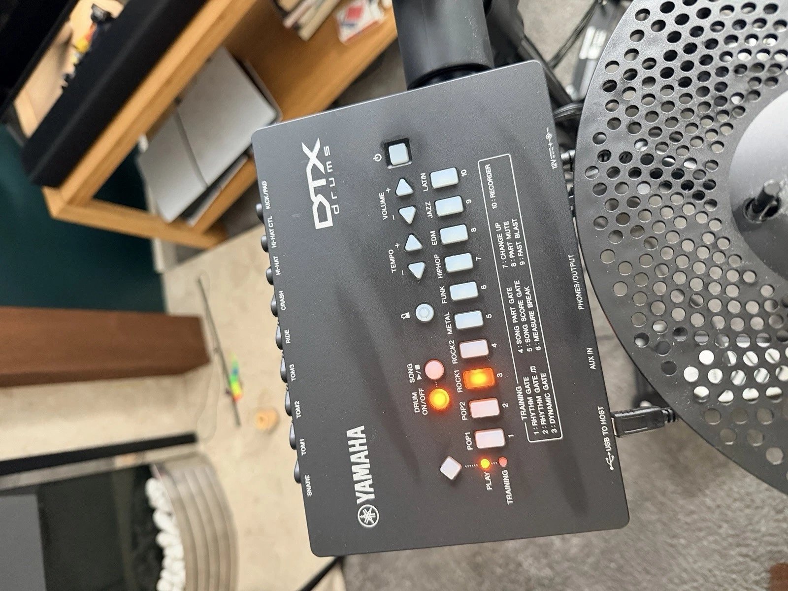 Yamaha dtx452k electronic drum set